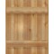Ekena Millwork Joined Board-n-Batten Shutters, Rough Sawn Western Red Cedar, 21 1/2W x 27H, PR RBJ06S21X027RWR - alternate 4